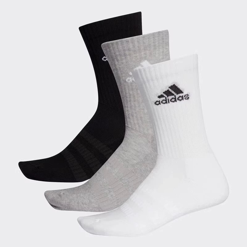 Adidas Adidas Socks Men and Women Autumn Jogging Sports Socks Sweat-Absorbent Long Socks Towel Bottom Basketball Tube Socks