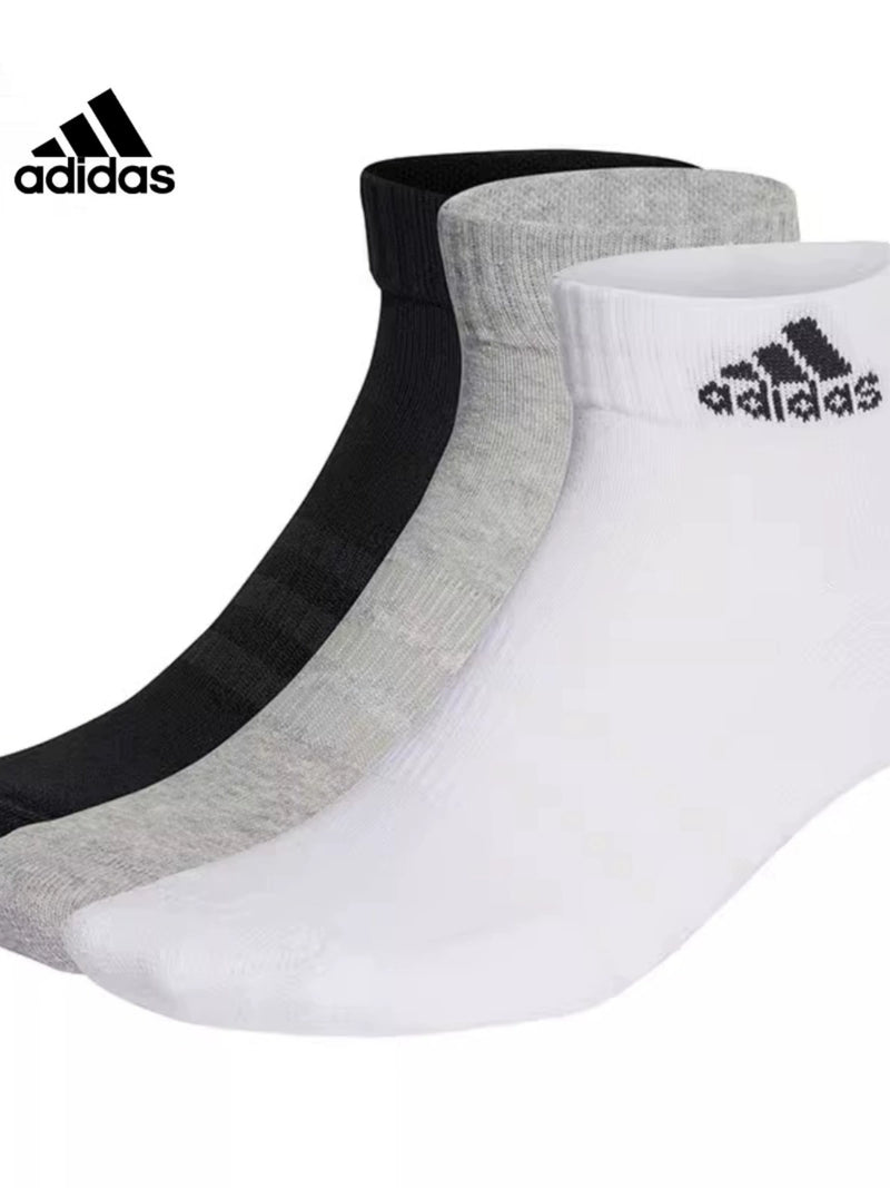 Adidas Badminton Running Socks Meias Atléticas Meias Respiráveis de Futebol Toalha de Fundo de Basquete para Homens e Mulheres