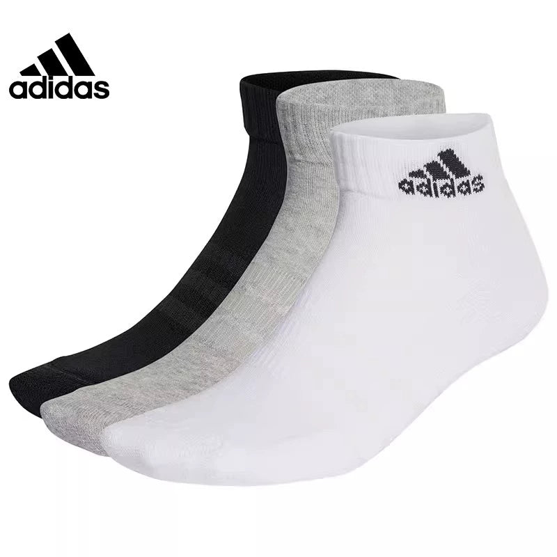 Adidas Badminton Running Socks Meias Atléticas Meias Respiráveis de Futebol Toalha de Fundo de Basquete para Homens e Mulheres