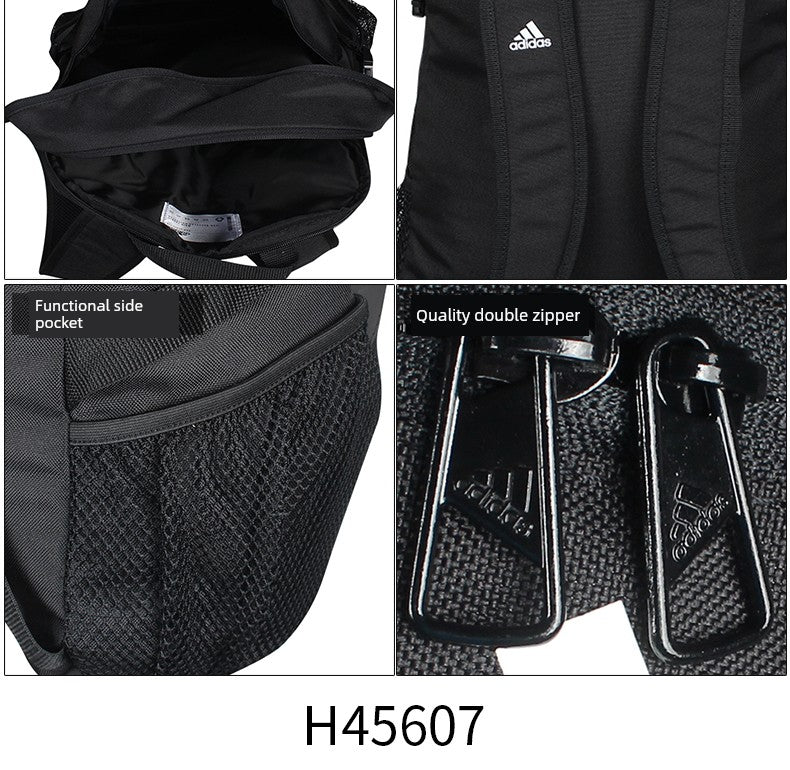 Adidas Adidas Mochila Site Oficial Mochila Esportiva Casual de Grande Capacidade Bolsa para Computador Mochila Escolar para Estudantes do Ensino Fundamental