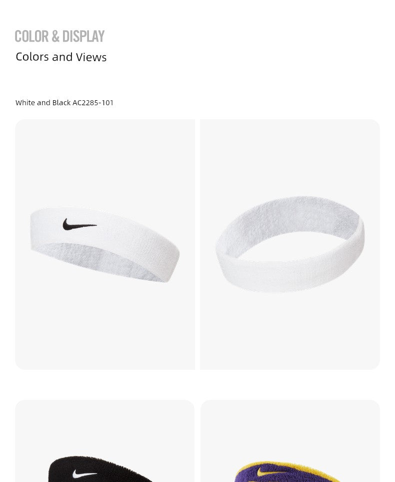 Nike Ac2285 Swoosh 1 Headband