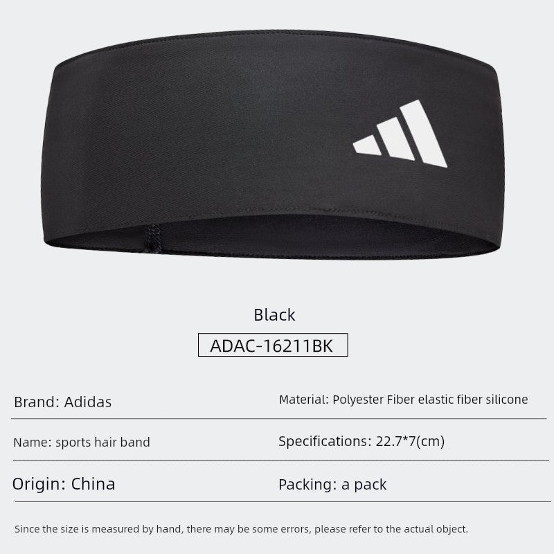 Adidas Sports and Fitness Running Antiperspirant Hair Band