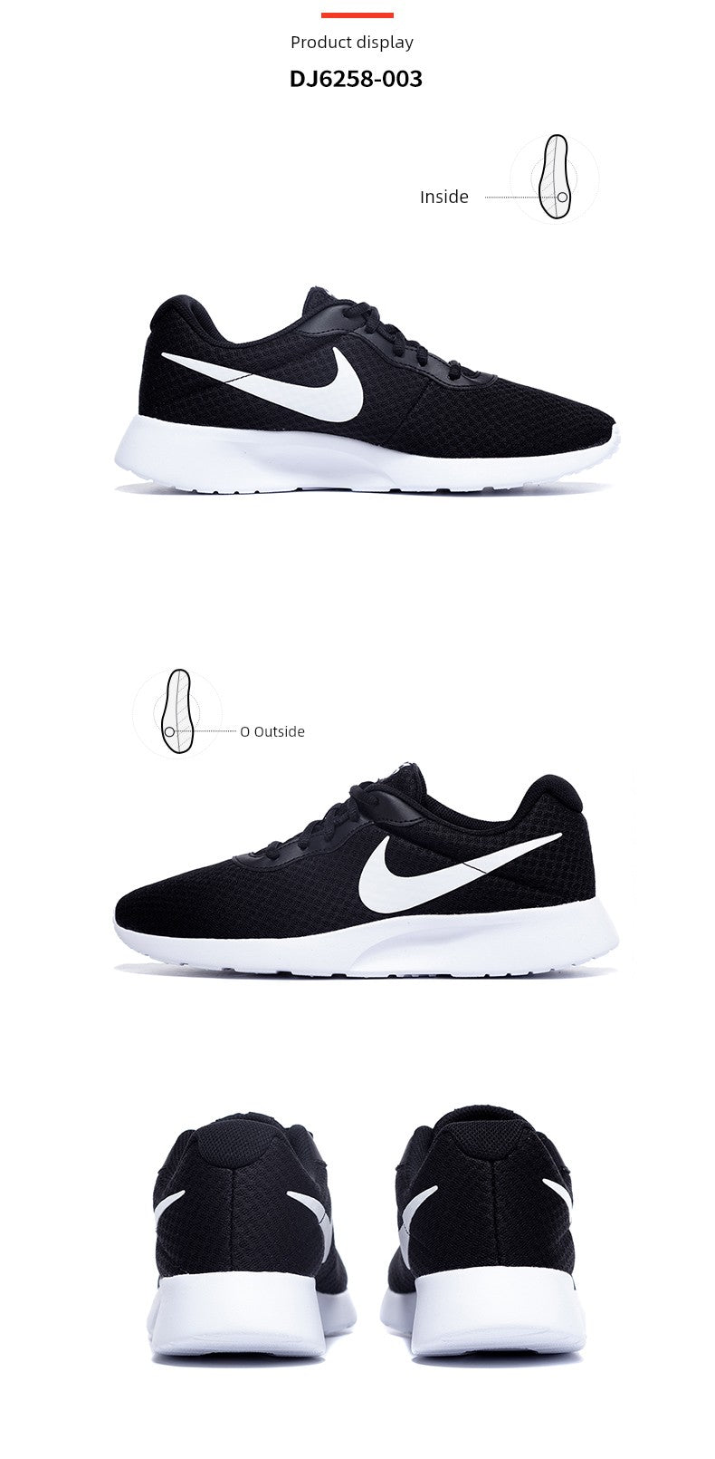 Nike Nike Sapatos Masculinos Oficial Flagship Autêntico 2024 Novos Tênis de Corrida Verão Casual Tênis Masculino Dd0204