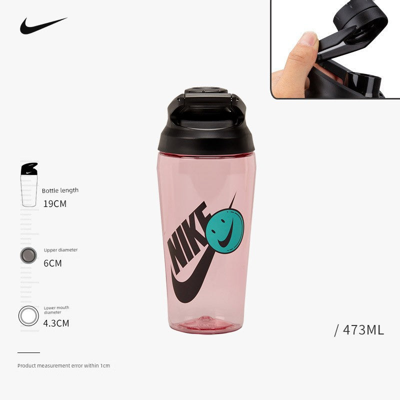 Nike Sports Water Kettle 470ml Portable Nike Cup Student Water Cup Gym Training Dedicated Authentic