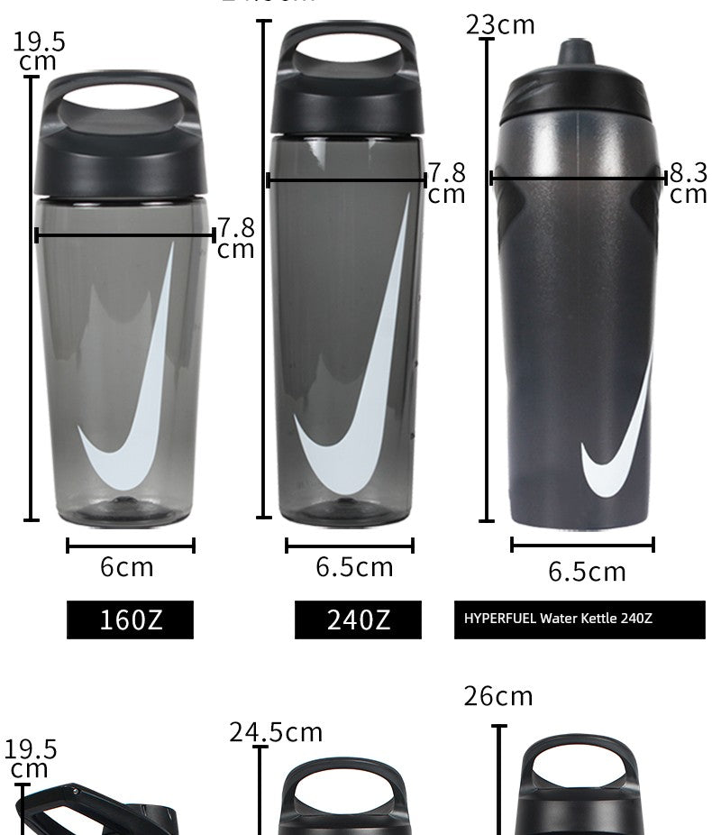 Nike Running Outdoors Cycling Stainless Steel Sports Water Kettle